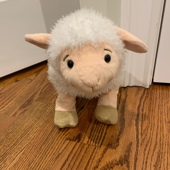 Kohl's Cares Eric Carle The Lamb & The Butterfly Sheep Plush 12" - Picture 1 of 4